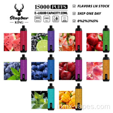 Stag Bar King 15000 Puffs